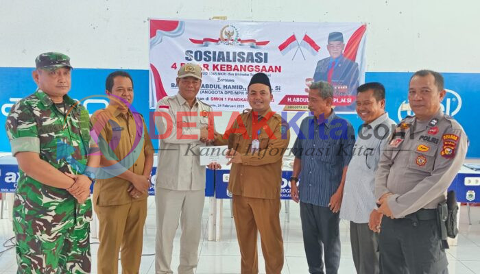 Anggota MPR RI Abdul Hamid Sosialisasikan Empat Pilar Kebangsaan di Pangkalan Lesung