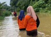 Hampir 24 Jam Hujan Turun di Kuansing, Sejumlah Wilayah Terdampak Banjir