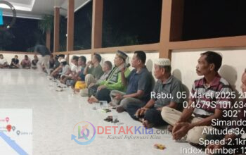 Pemdes Simandolak Gelar Rapat Persiapan Tiga Agenda Sakral