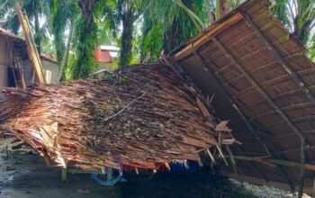 Puluhan Rumah Terdampak Angin Puting Beliung dan Banjir Masih Hantui Kuansing