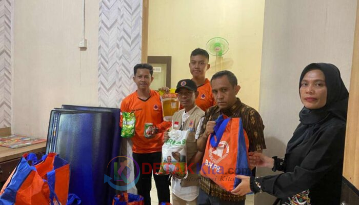 BPBD Kuansing Salurkan Bantuan Ke Warga Terdampak Bencana Angin Puting Beliung