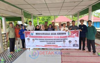 Gunung Kesiangan Ini We! Kades Firdaus Selalu Dorong Perekonomian Masyarakat Dengan Berbagai Cara