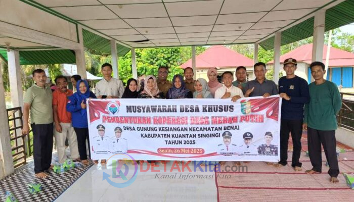 Gunung Kesiangan Ini We! Kades Firdaus Selalu Dorong Perekonomian Masyarakat Dengan Berbagai Cara