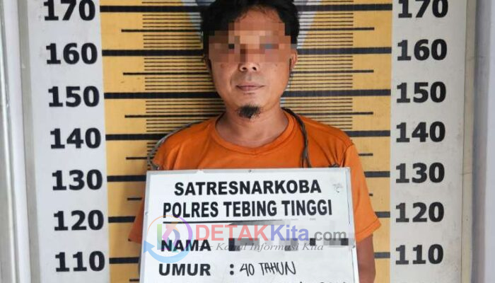 Sat Resnarkoba Polres Tebing Tinggi Tangkap Pengedar Sabu Dari Pinggir Jalan Jelang HUT Bhayangkara Ke 79