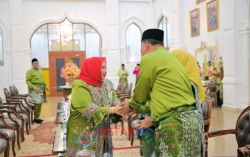 Bupati Suhardiman Disambut Hangat Bupati Kasmarni Dijamuan Makan Malam