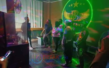 Polres Tebing Tinggi Razia THM – Lima Pengunjung Diamankan