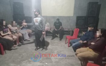 Langgar Perda Lurah Eka Putra Bersama Satgas Pekat Sungai Jering Tertibkan THM