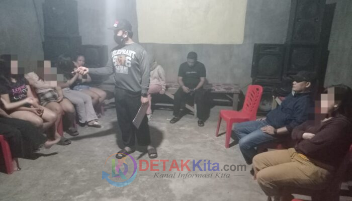 Langgar Perda Lurah Eka Putra Bersama Satgas Pekat Sungai Jering Tertibkan THM