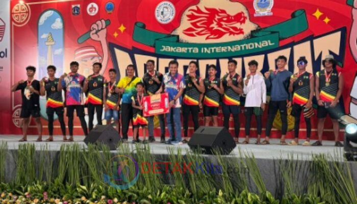 Tim Inti Bumi PODSI Kampar Riau Raih Juara 1 di Jakarta International Dragon Boat Festival 2025
