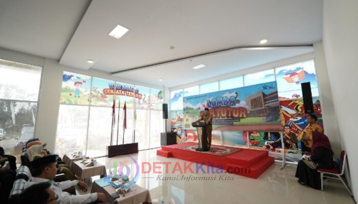 Dispusip Kuansing Gelar Lomba Bertutur Tingkat SD/MI, Asisten III Buka Secara Resmi
