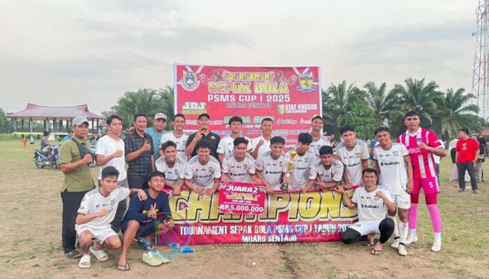 Remako Koto Taluk Runner Up PSMS Cup I 2025 Muaro Sentajo, Dika : Alhamdulillah