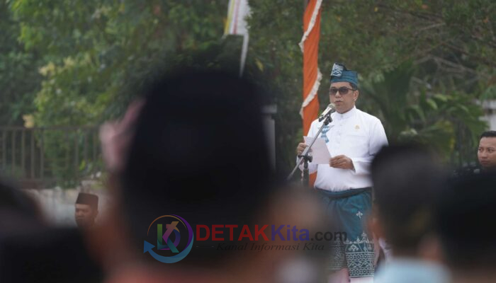Amanat Gubri pada Apel Hari Jadi ke-68 Provinsi Riau, Sekda Zulkarnain Wakili Bupati Suhardiman Amby