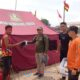 BPBD Kuansing Bagikan Kantong Sampah ke Kajang Jalur, Ajak Jaga Kebersihan Pacu Jalur