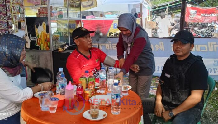 Ketua Pelaksana Pacu Jalur Baserah 2025 Dicek Kesehatan, Didampingi Tim Raga Polres Kuansing!