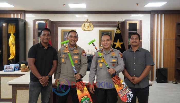 Kapolda Riau Lepas Tim Raga Bhayangkara: Pacu Jalur Jadi Ajang Gengsi dan Persatuan