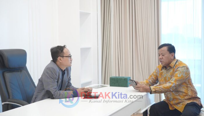 Diplomasi Sawit Kuansing, Suhardiman Amby Temui Cak Udin di Senayan