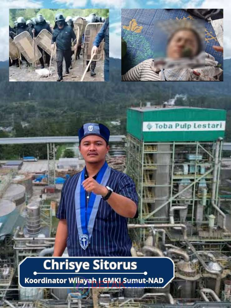 GMKI Sumut-NAD Desak Kapolda Usut Dugaan Kekerasan PT Toba Pulp Lestari