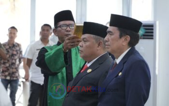 Dua Pejabat Eselon Kuansing Sempat Tercecer Resmi Dilantik Wabup Muklisin