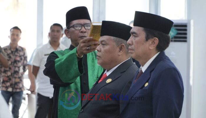 Dua Pejabat Eselon Kuansing Sempat Tercecer Resmi Dilantik Wabup Muklisin