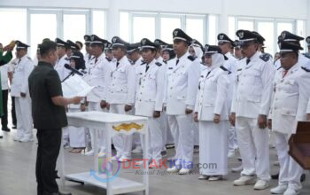 Tangis Haru dan Janji Pengabdian, Puluhan Pj Kades Kuansing Resmi Dilantik Wabup Muklisin