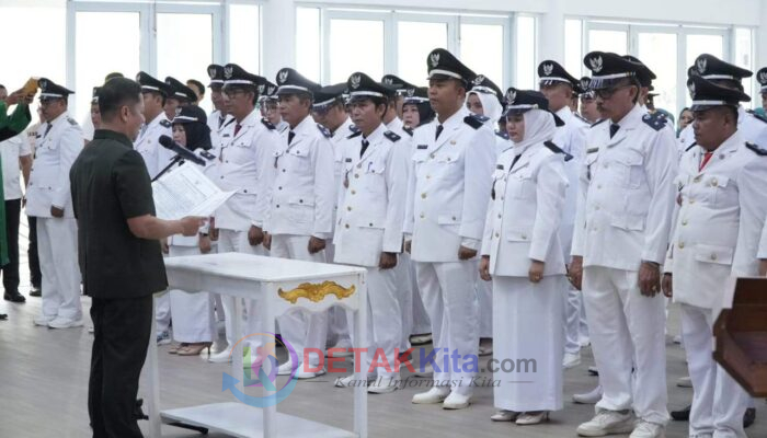 Tangis Haru dan Janji Pengabdian, Puluhan Pj Kades Kuansing Resmi Dilantik Wabup Muklisin