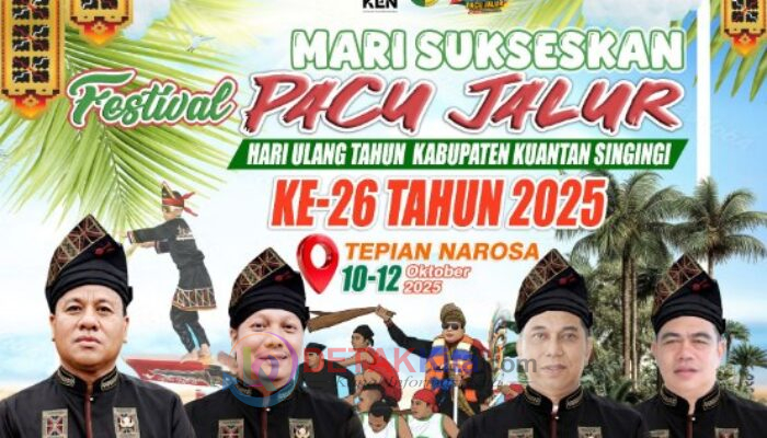 Festival Pacu Jalur HUT Kuansing ke-26: Hadiah Rp 360 Juta Sudah Disiapkan
