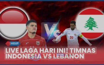 Babak Pertama, Timnas Indonesia Tahan Imbang Lebanon 0–0