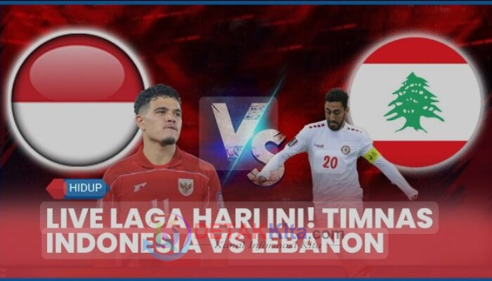 Babak Pertama, Timnas Indonesia Tahan Imbang Lebanon 0–0