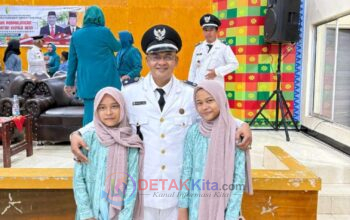 Kades Benai Kecil Irpan: Pelantikan Jadi Kado Ultah Putri Kembar Safa–Marwa