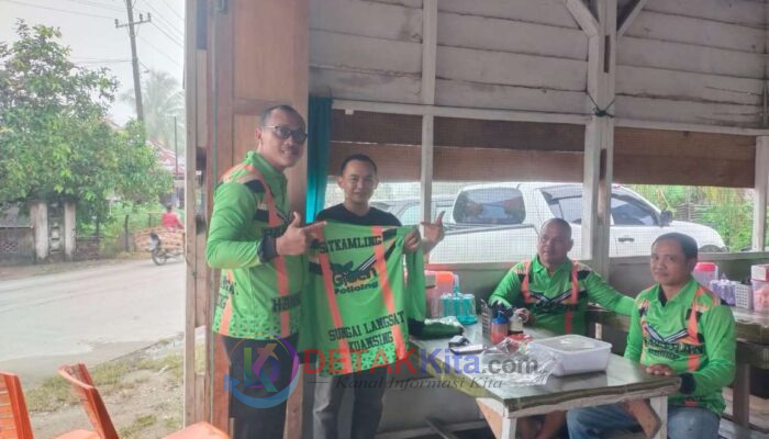 Bhabinkamtibmas Polsek Pangean Sosialisasikan Program Green Policing, Ajak Warga Peduli Lingkungan