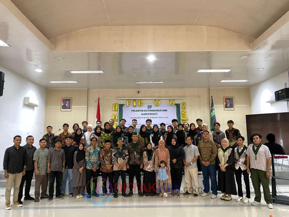 Pelantikan HMI dan KOHATI Komisariat FIB USU: Wujudkan Semangat Peradaban Islam dan Kaderisasi Intelektual