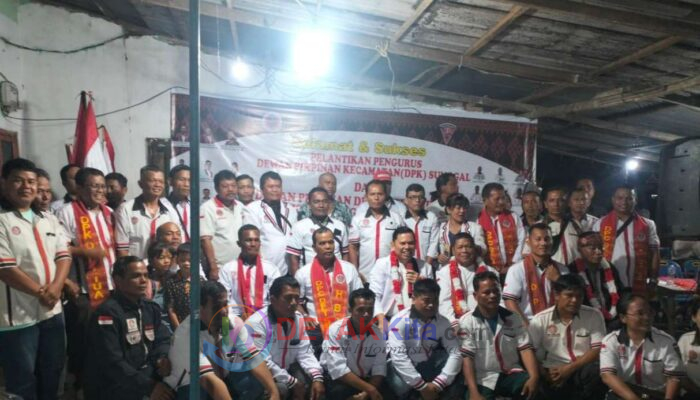 Pelantikan Pengurus HBB, Lamsiang Sitompul Desak Pemerintah Evaluasi Izin PT TPL
