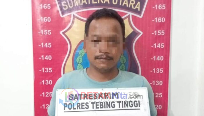 Satreskrim Polres Tebing Tinggi Tangkap Pria Diduga Gelapkan 140 Tikar Busa Senilai Rp12 Juta