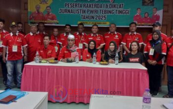 Rakercab dan Diklat Jurnalistik PWRI Tebing Tinggi Resmi Dibuka Ketua DPD Sumut: Momentum Tingkatkan Profesionalisme Wartawan