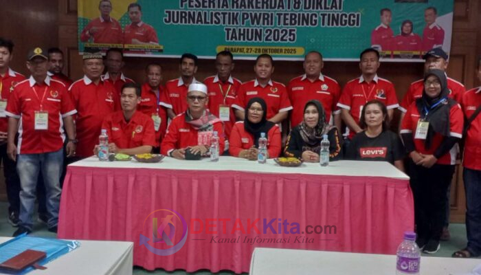 Rakercab dan Diklat Jurnalistik PWRI Tebing Tinggi Resmi Dibuka Ketua DPD Sumut: Momentum Tingkatkan Profesionalisme Wartawan