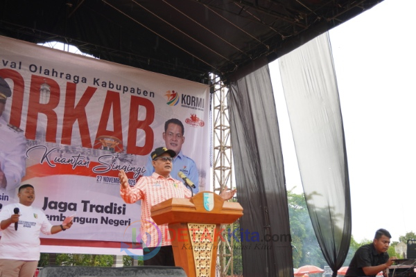 Pagi yang Menghidupkan Kuansing: FORKAB 2025 Menyatu dengan Riuh Tradisi, Energi Muda, dan Semangat Persatuan