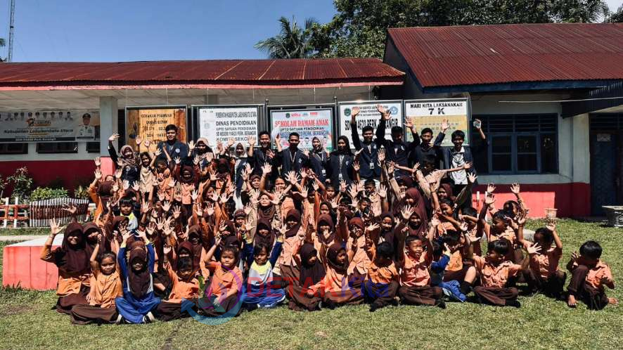 Apotek Hidup di SDN 114620 Perk Berangir, Inovasi Sehat dari Mahasiswa KKN ULB 2025