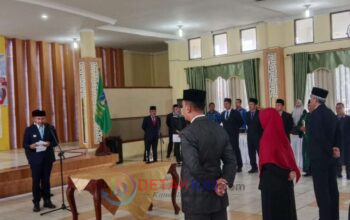 Wako Iman Kukuhkan Pejabat PTP: Dorong Profesionalisme dan Integritas Birokrasi