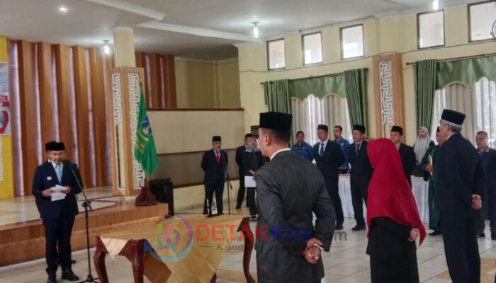 Wako Iman Kukuhkan Pejabat PTP: Dorong Profesionalisme dan Integritas Birokrasi