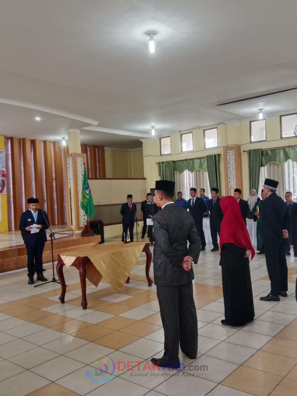 Wako Iman Kukuhkan Pejabat PTP: Dorong Profesionalisme dan Integritas Birokrasi