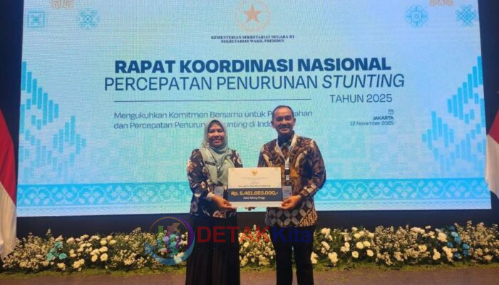 Tebing Tinggi Toreh Prestasi Nasional, Wako Iman Irdian Terima Penghargaan DIF Kemenkeu RI