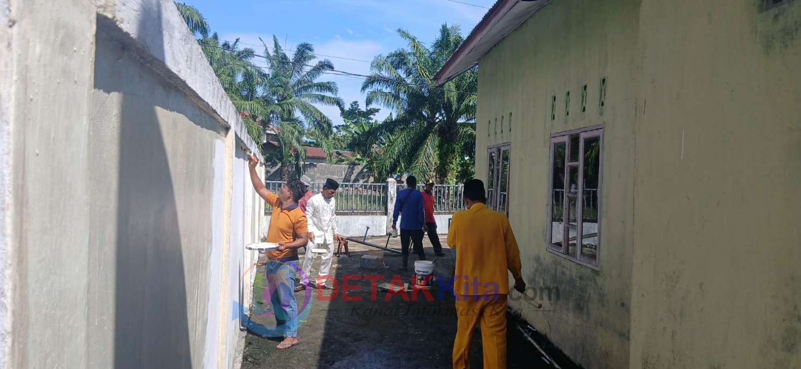 Warga Antusias Sambut Kehadiran Kades Bulkrim Pimpin Goro TK Al-Azhar Sungai Kubu