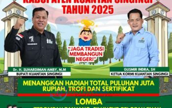 Festival Olahraga Kuansing 2025: Tradisi, Riuh Tawa, dan Semangat Warga Siap Pecah Festival Olahraga Kuansing 2025: Tradisi, Riuh Tawa, dan Semangat Warga Siap Pecah