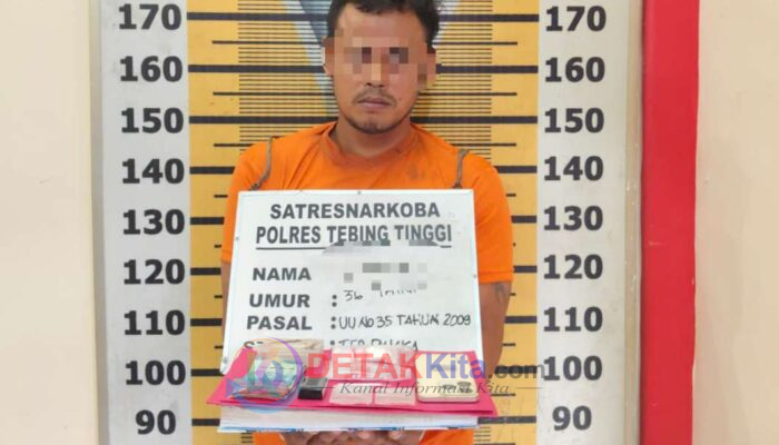 Satresnarkoba Polres Tebing Tinggi Grebek Rumah Pengedar: 3,7 Gram Sabu dan Timbangan Digital Disita