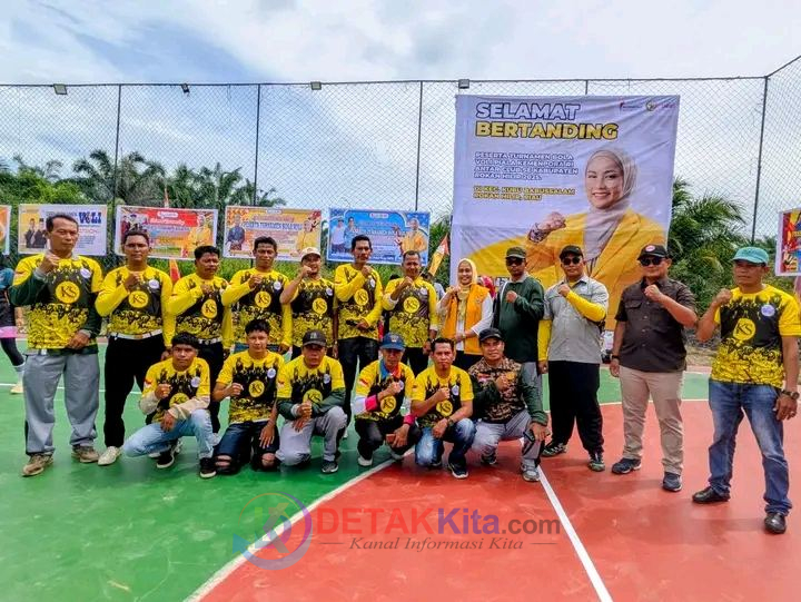 Hj. Karmila Sari Buka Open Turnamen Bola Voli Piala Kemenpora RI di Kuba, Bukan Sekadar Lomba, Ini Adalah Gerakan Memajukan Atlet Daerah