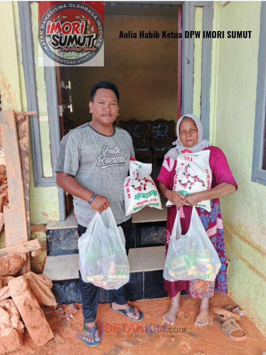 IMORI Sumut Salurkan Bantuan Sembako untuk Warga Terdampak Banjir di Tapteng