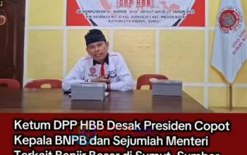 Bencana Sumut Disorot! AMBPB Ultimatum Pemerintah: Jangan Lepas Tangan, Reformasi Total Harus Jalan! Bencana Sumut Disorot! AMBPB Ultimatum Pemerintah: Jangan Lepas Tangan, Reformasi Total Harus Jalan!