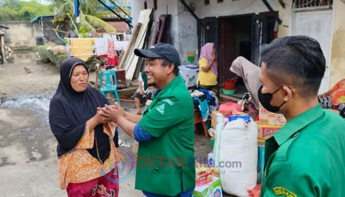 GP Ansor Medan Utara Gerak Cepat! Banjir Melanda, Relawan Tumpah Ruah Salurkan Sembako Hingga Warga Menangis Haru