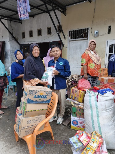 Banjir Marelan Memburuk! DEMA STAI Al-Hikmah dan GP Ansor Turun Tangan, Warga Akui Bantuan Terlengkap Sejauh Ini!