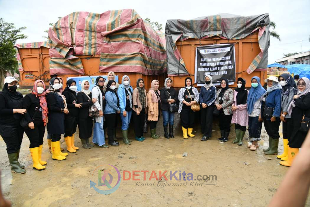 Solidaritas Batu Bara Menggema, 6 Truk Bantuan Kemanusiaan Dikirim ke Aceh Tamiang